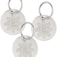 Natural Flea & Tick Repellent Collar Tag for Dogs & Cats – BioPower Pet Shield – Safe for Pets When Used as Directed – Lasts 1 Full Year - Regular Tag (3Pack)
