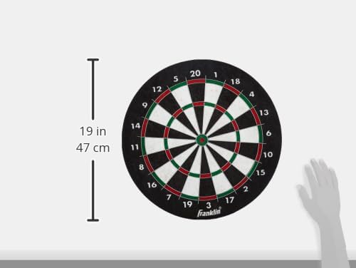 Franklin Sports Professional Dartboard - 18" Regulation Size