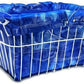 Cruiser Candy Bike Basket Liner Waterproof, Universal Fit for Most Bike Baskets, Stylish 2in1Tote, Bike Basket Cover, EBiKE Front Wire Or Wicker Bike Baskets Fits Up to 15x12x10
