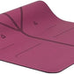 Liforme Original Yoga Mat – Free Yoga Bag Included - Patented Alignment System, Warrior-like Grip, Non-slip, Eco-friendly, sweat-resistant, long, wide, 4.2mm thick mat for comfort