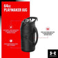 Under Armour Half Gallon Water Bottle Insulated, 64oz Insulated Water Bottle with Handle, Sports Water Jug, Fence Hook, Leak Resistant, for Baseball, Football & More