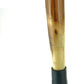 SE 60-Inch Natural Wood Walking Stick with Root Head & Steel Tip - Hand-Carved Floral Design, Huangtang Wood, Grooved Grip - WS631-60RH