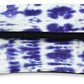 3 Pocket Adjustable Running Belt Waist Pack, Fanny Pack For Working Out With Sweat Resistant Backing, Holds All iPhone Models (Tie Dye/Blue, Small/Medium)