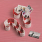 Nested Candy Cane Woven Baskets | 2 Sizes
