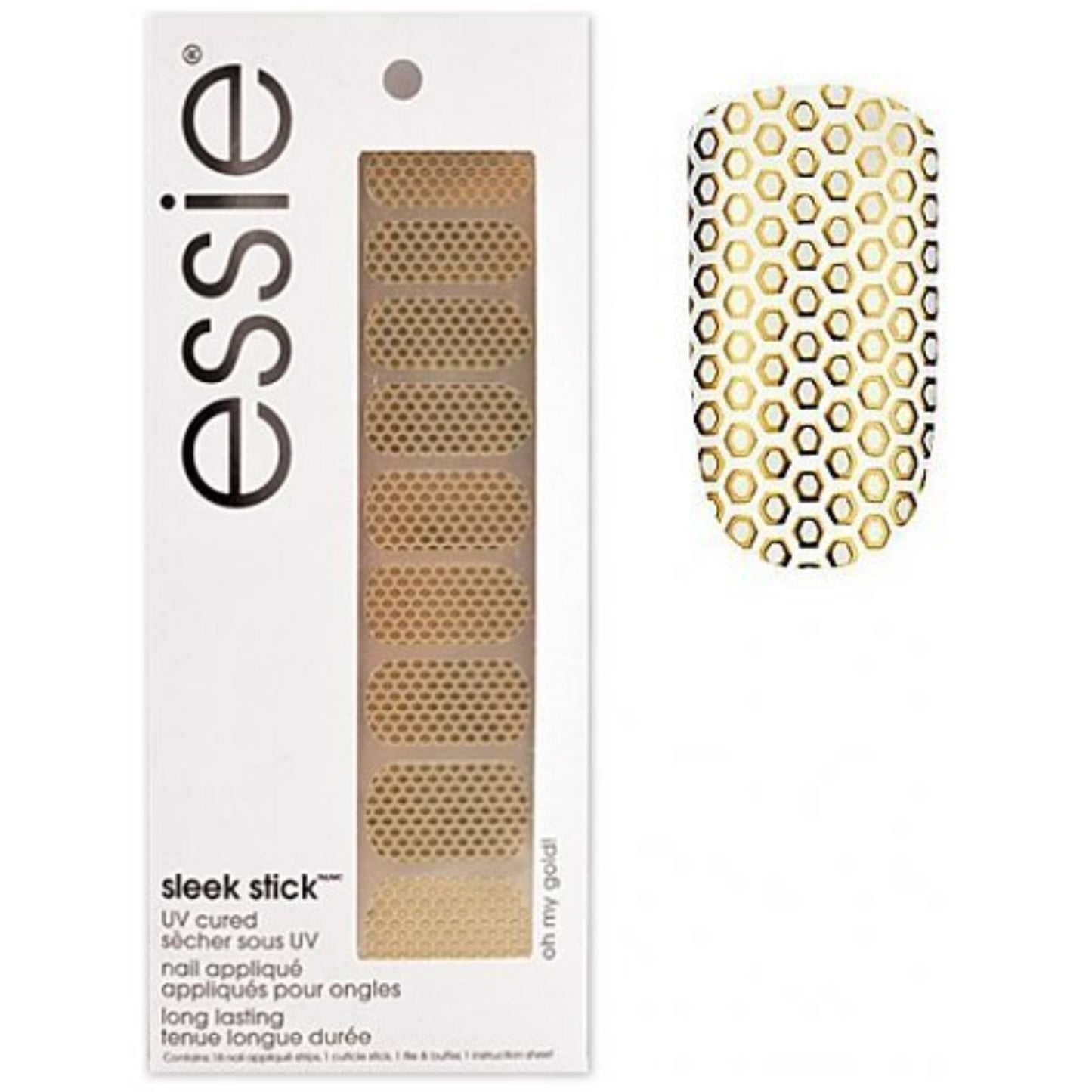 Sleek Stick 18 Nail Applique Strips