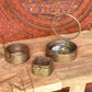 Mirrored Brass Trinket Boxes