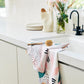 Fir Real Geometry Tea Towel