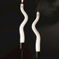 Ghost Shaped Halloween Taper Candles | Set of 2