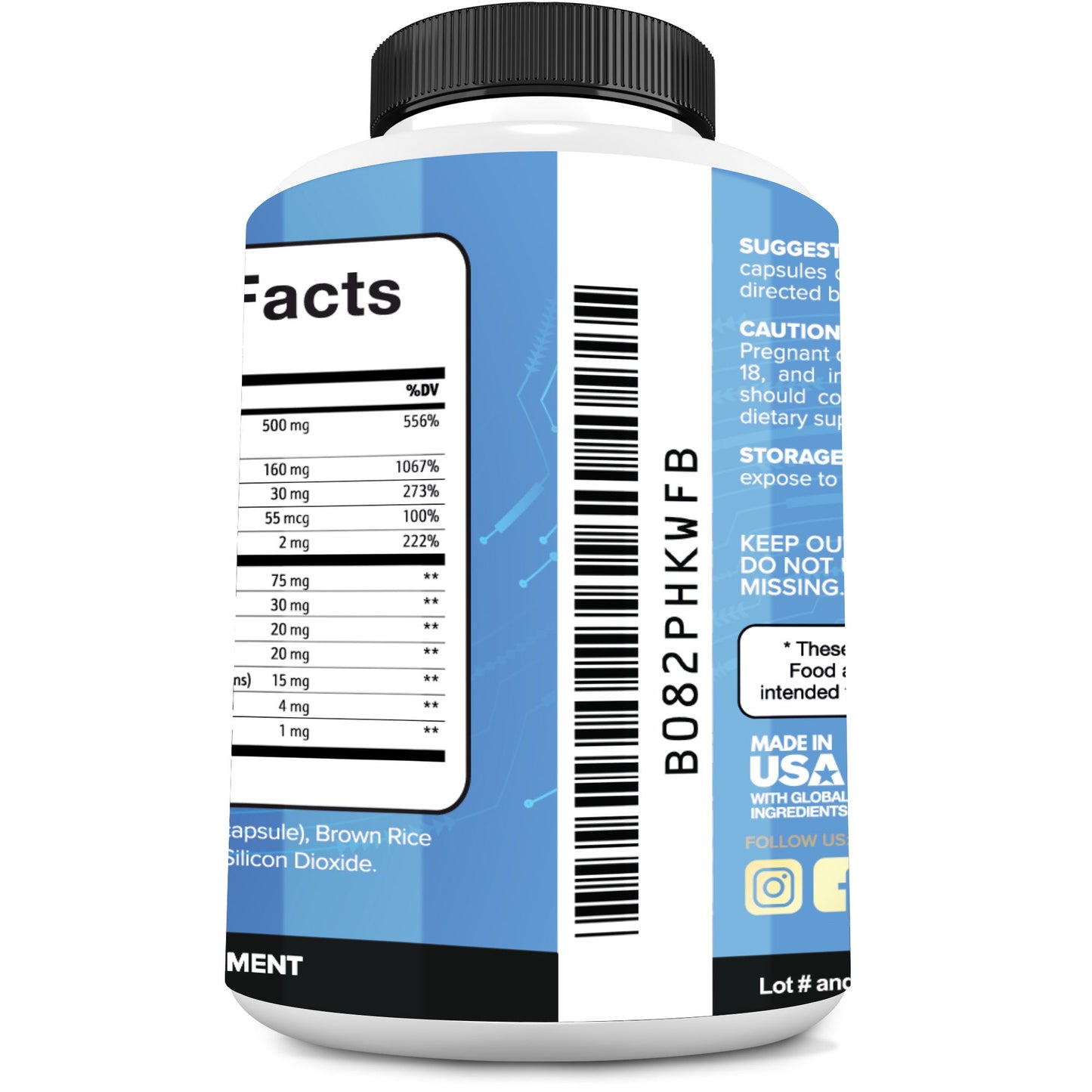 Nutrivein Eye Vitamins (60 Caps)
