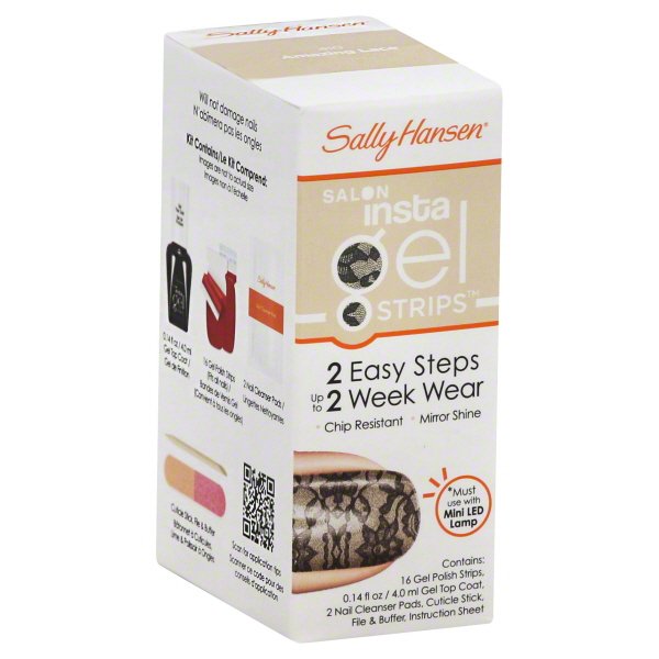 Gel Strips Manicure - (Combo Kit Set)