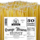 Raw Honey Straws – Orange Blossom & Wildflower | Weeks Honey Farm