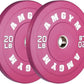2 Inch Bumper Plates，10-500lbs，Barbell Rubber Olympic Weight Plates Set for Home Gym, Strength Training & Weight Lifting, Multiple Options Colors