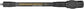 AMEYXGS Archery Bow Stabilizer for Compound Bow, 3K Carbon Fiber 6", 8", 10", 12" 15" Rods, Damping System, Weights Kit, Single Side V-Bar Mount,Quick Disconnect