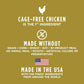 Instinct Ultimate Protein Grain Free Cage Free Chicken Recipe Natural Dry Cat Food, 10 lb. Bag
