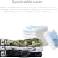 Pet Parents® Washable Dog Diapers (3pack) + Extendrs® of Durable Doggie Diapers, Premium Dog Diapers Female & Male (X-Small, Camo)