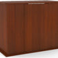 Pemberly Row Engineered Wood 50/65 Gallon Serene Cherry Upright Aquarium Stand