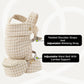 Ergonomic Baby Carrier for Newborns to Toddlers (7-35 lbs) with Adjustable Straps and Belt Bag – Comfortable, Versatile, and Stylish Babywearing Solution