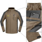 TEZO Mens Rain Jacket Waterproof with Hooded Hiking Coat Lightweight Windbreaker
