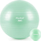Yoga Ball for Exercise, Pilates Set, 4 Sizes Fitness Ball for Workout, Birthing, Pregnancy, Physical Therapy- Pump Included