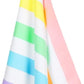 Dock & Bay Beach Towel - Quick Dry, Sand Free - Compact, Lightweight - 100% Recycled - Includes Bag - Summer - Unicorn Waves - Large (160x90cm, 63x35)