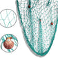 Nature Fish Net Wall Decoration with Shells, Ocean Themed Wall Hangings Fishing Net Party Decor for Pirate Party,Wedding,Photographing Decoration (2pack-Aqua/Aqua)