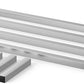 20 in X 36 in. Aquarium Stand | Industrial Style Aluminum Fish Tank Base with Open Frame Design