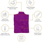 Cozy Comfort Carrier - Small Lavender Cat Carrier Soft, Cat Restraint Bag and Cat Sling Carrier for Grooming, Vet Visits, Medication Administration, Dental Care, and Nail Trimming