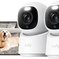 eufy Indoor Cam E30 2-Cam Kit, Latest Generation, 4K UHD Security Camera, Pet/Dog/Baby Camera with Phone app, Color Night Vision, Human/Pet Auto Tracking, 360 Pan-Tilt, Works with Homekit