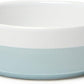 Waggo Dipper Ceramic Dog Bowl for Small and Large Breeds - Heavyweight and Durable Pet Food and Water Dish Crock, Dishwasher Safe, Modern (Cloud, Small)