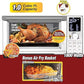 Nuwave Bravo Air Fryer Toaster Smart Oven, 12-in-1 Countertop Convection, 30-QT XL Capacity, 50°-500°F Temperature Controls, Top and Bottom Heater Adjustments 0%-100%, Brushed Stainless Steel Look