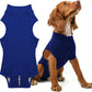 PupShield - Dog Surgery Recovery Suit Male and Female - All Dog Sizes - Easy to Use Anti Licking Design Breathable Comfortable - Spay & Neuter Recovery Suit - Surgical Onesie - Cone Alternative