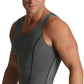 Insta Slim -Made in USA- Compression Tank-Top Shapewear for Men. Tummy Control Slimming Body-Shaper for Belly & Back Support