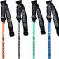 GOODE Carbon Neutral Ski Poles – Ultra-Lightweight & Durable Eco-Friendly Composite – High-Performance Shock Absorbing Downhill Ski Poles for Men & Women - Pair