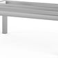 24 in X 36 in. Aquarium Stand | Industrial Style Aluminum Fish Tank Base with Open Frame Design