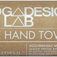 Yoga Design LAB | The Hand Towel | Premium Non Slip Hand Towel | Designed in Bali | Colorful Eco Printed + Quick Dry + Soft | Hot Yoga, Bikram, Ashtanga, Sport, Barre, Travel (Celestial)