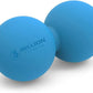 5BILLION FITNESS Peanut Massage Ball - Double Lacrosse Massage Ball & Mobility Ball for Physical Therapy - Deep Tissue Massage Tool for Myofascial Release, Muscle Relaxer, Acupoint Massage