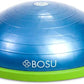 Bosu Balance Ball Exercise Trainer, Home Gym Equipment w/ Guided Workouts & Pump, 26", Blue - Inflatable Fitness Platform for Strength Training, Standing, Balancing, and Core Workout