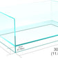 Fzone 1.7 Gal Nano Rimless Aquarium Low Iron Fish Tank NovaClear Ultra-White Translucent Glass Verso Series Nano Shallow Pond Levitating Floating Air Aquarium(A30-W18)