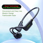 IHAO True Bone Conduction Headphones Open Ear Headset Able to be a MP3 Player with Micro Disk Stereo Bluetooth Earphone for Driving Bicycling Running Skiing