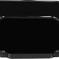 2 Pack of Extra Large Cat Litter Box (ABS Material), Low Entry Senior Litter Pen for Geriatric Kitty Big Cats, Jumbo Pet Safe Litter Boxes Tray for Indoor Pets Potty (Black, 24" L x 20" W)