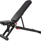 DHT Adjustable Weight Bench for Full Body Workout, Heavy Duty Foldable Bench Press for Home Gym Strength Training, Incline Decline Flat Utility Workout Bench with Fast Adjustment