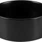 Ceramic 6.1inch Non-Slip Dog Food and Water Bowl for Small & Medium Breed Dogs,Pet Bowl for Replacement, Protects Cervical Spine (Black)