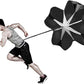 Rebuwo Running Speed Training Parachute 56 Inch, Adjustable Resistance Running Chute for Sprint, Acceleration, Agility, and Endurance Workouts, Portable Equipment for Runner, Football, Soccer Drilling
