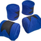 Horse Leg Bandage/Horse Leg wrap (Set of 4) Red, Blue, Navy Blue, and Black (Blue)