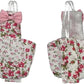 2 PCS Bird Diapers Flight Suite with Waterproof Inner Layer Pink&Balck Urine Wet Suit for Other Small Birds