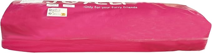 JOYELF Orthopedic Dog Bed for Extra Large Dogs, U-Shaped Foam Sofa Couch Bed, Bolster Waterproof Pet Bed with Removable Washable Cover and Nonskid Bottom for Dogs - Coffee