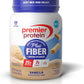 Premier Protein Powder Plus Fiber, 25g Protein, 7g Fiber, Vanilla, No Added Sugar,17 Servings