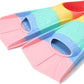 Kids Swim Fins,Short Kids Fins Youth Swimming Flippers for Lap Swimming Training for Children Girls Boys Beginners