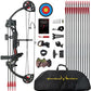 Compound Bow Archery for Youth and Beginner, Right Handed,19”-28” Draw Length,15-29 Lbs Draw Weight, 260 fps