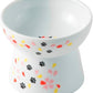 Necoichi Raised Stress Free Cat Food Bowl, Elevated, Backflow Prevention, Dishwasher and Microwave Safe, No.1 Seller in Japan! (Sakura Limited Edition, Large)